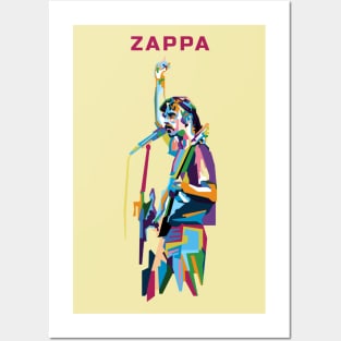 Abstract geometric F.Vincent Zappa in WPAP Posters and Art